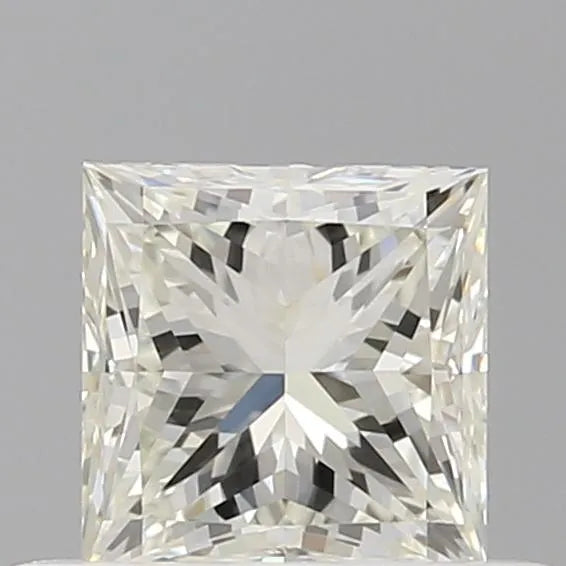 0.50ct Princess Natural Diamond (Colour J, Clarity VVS2, GIA Certified)