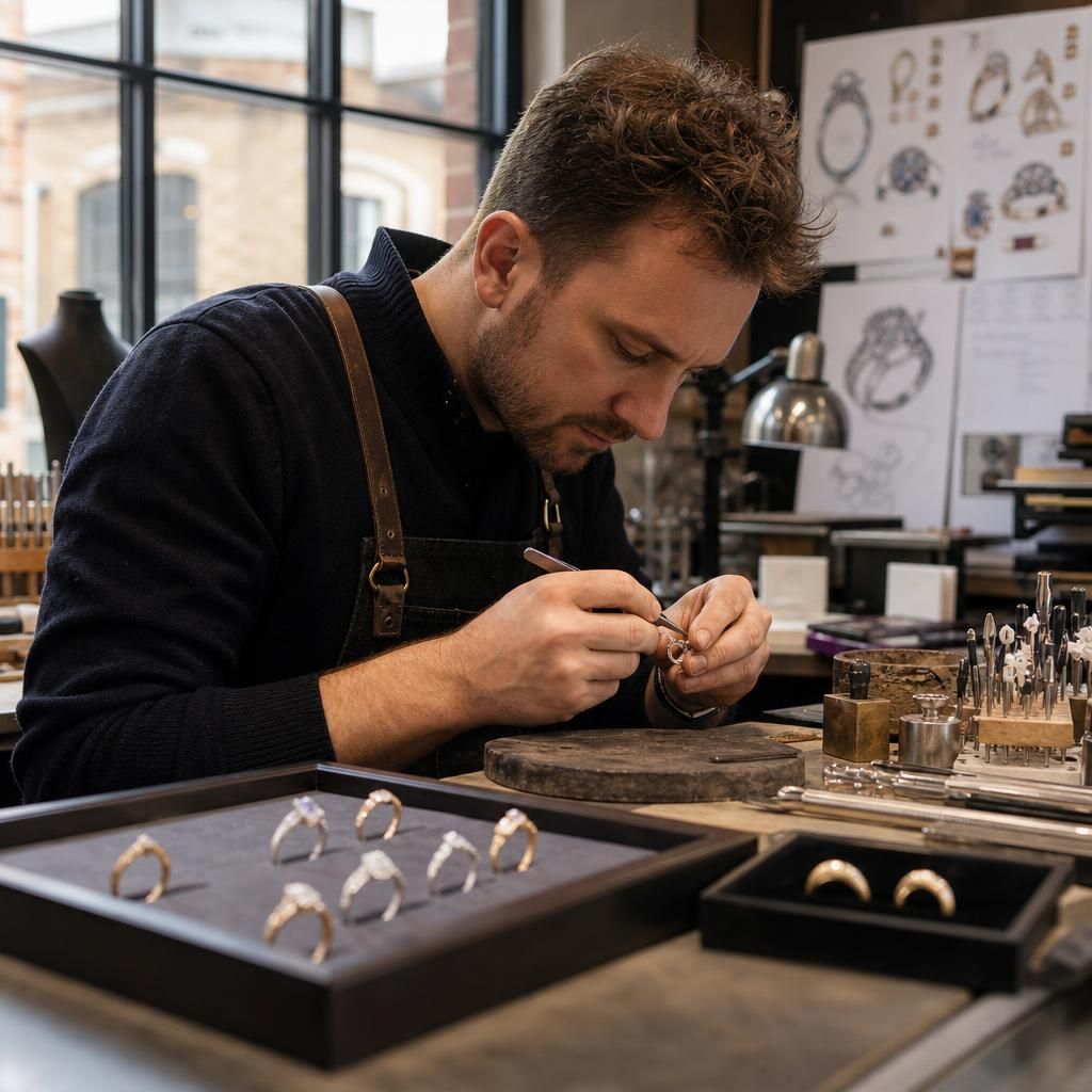 Distinctive Craftsmanship: Setting Us Apart in Bespoke Jewellery — Steven Charles Quance, Birmingham Jewellery Quarter