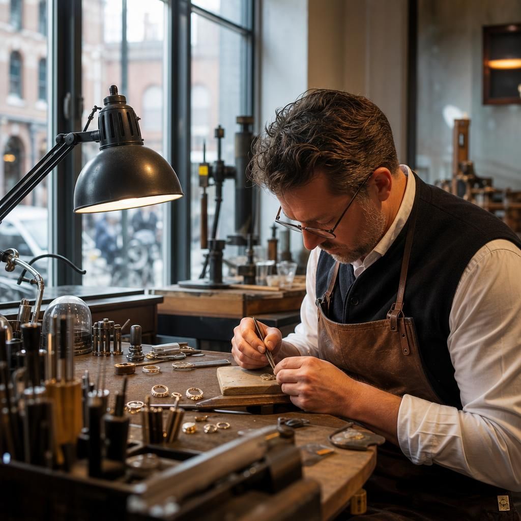 Unique Craftsmanship — Steven Charles Quance, Birmingham Jewellery Quarter