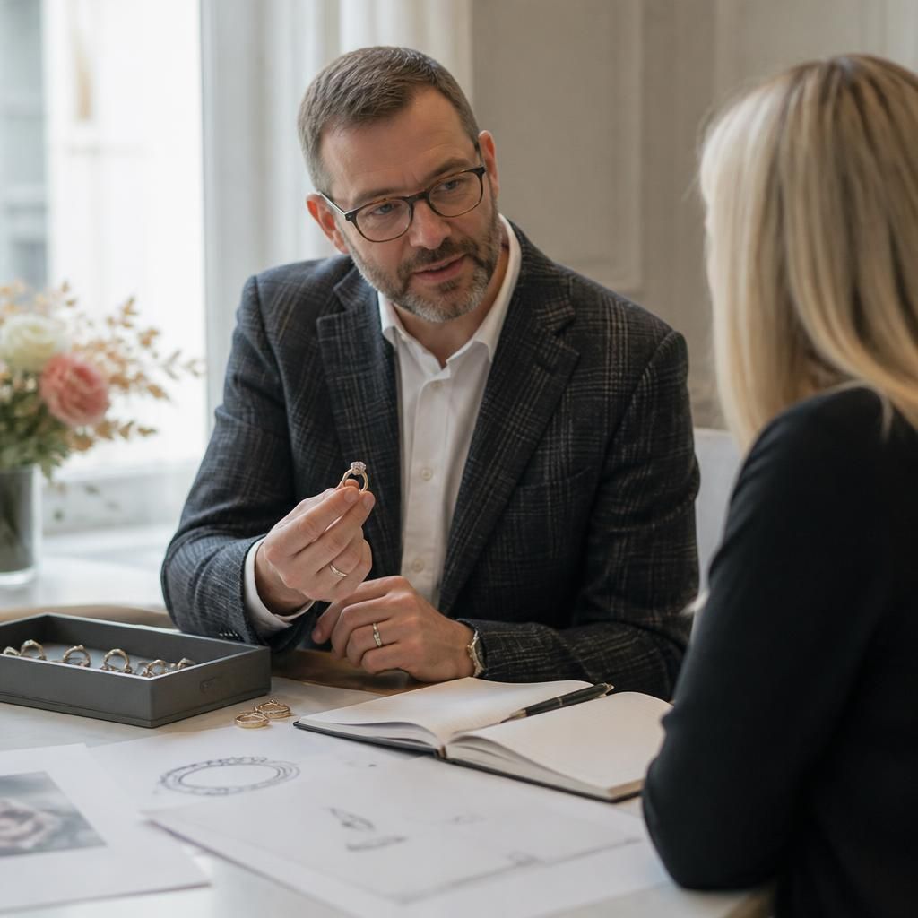 Ethically Sourced Jewellery — Steven Charles Quance, Birmingham Jewellery Quarter