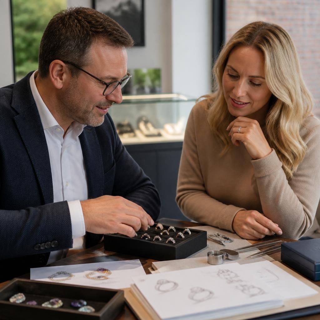 Engagement Ring Planning — Steven Charles Quance, Birmingham Jewellery Quarter