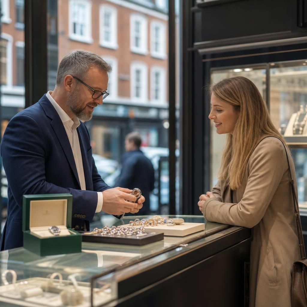 Reputation for Excellence and Craftsmanship — Steven Charles Quance, Birmingham Jewellery Quarter