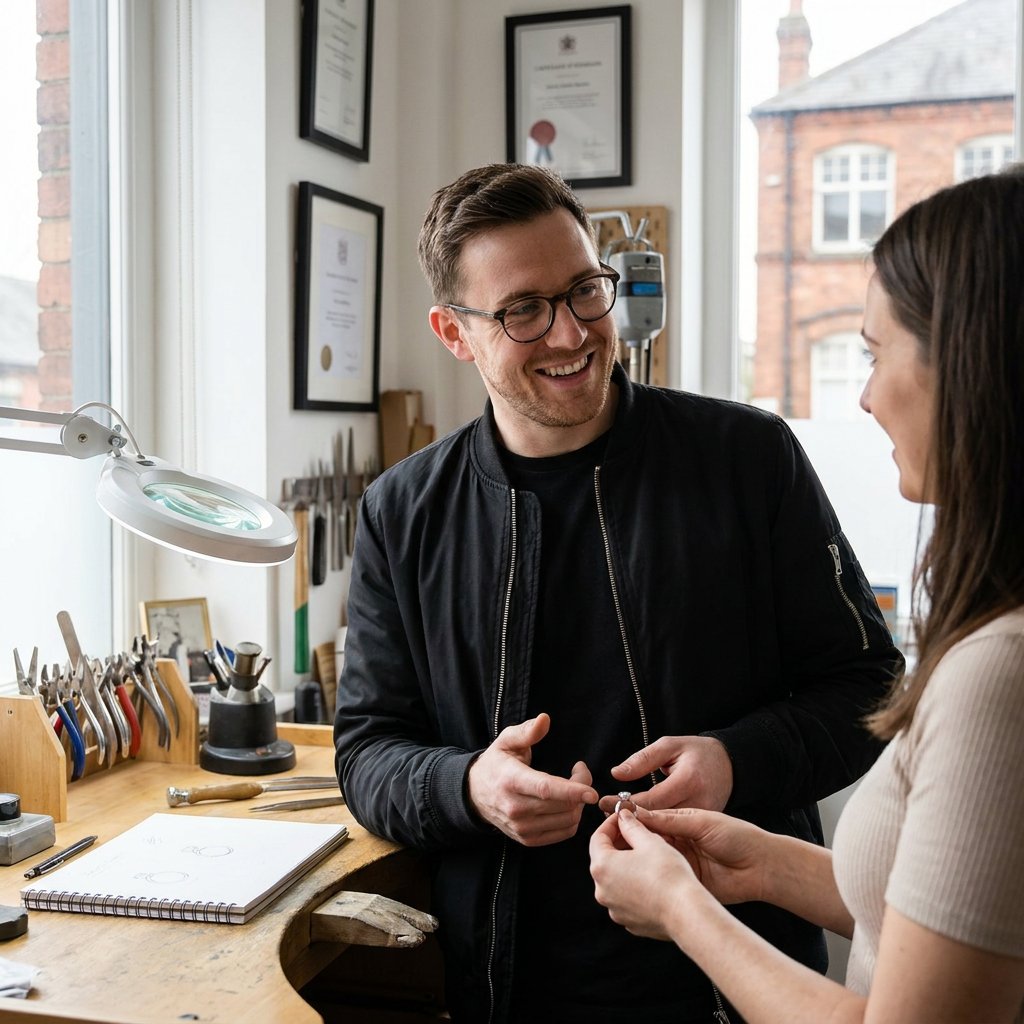 Bespoke Engagement Rings — Steven Charles Quance, Birmingham Jewellery Quarter