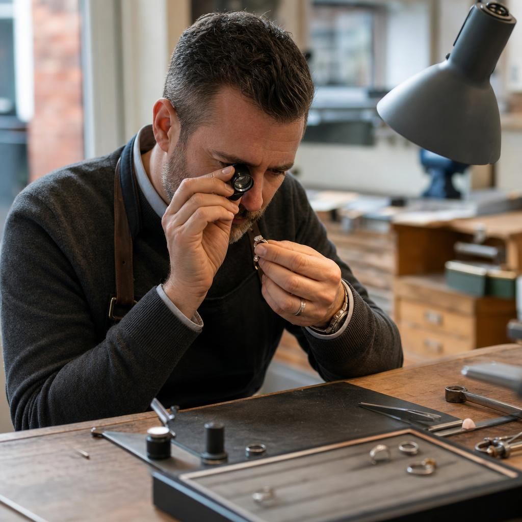 Ring Resizing After Weight Changes — Steven Charles Quance, Birmingham Jewellery Quarter