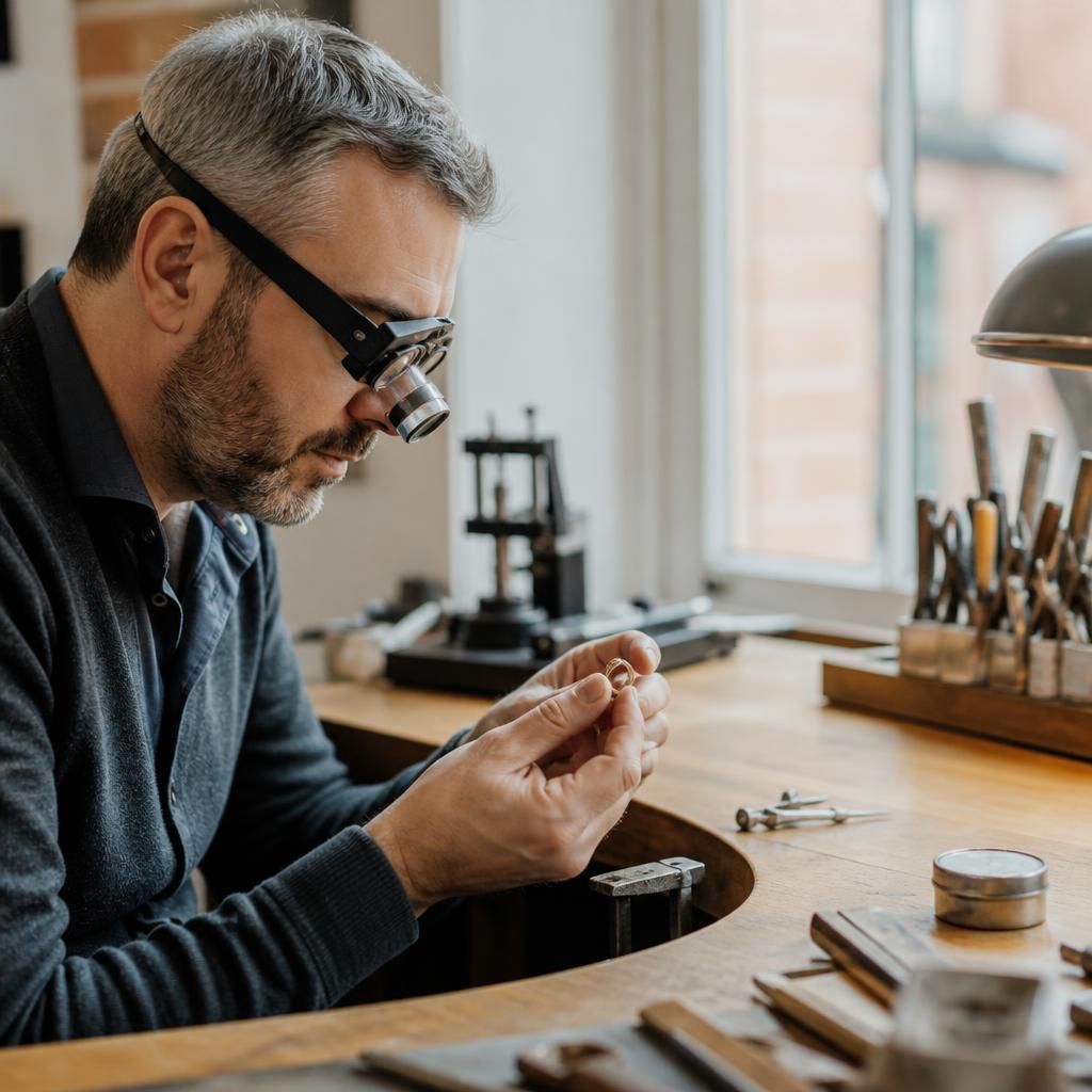 Fluctuating Finger Size — Steven Charles Quance, Birmingham Jewellery Quarter