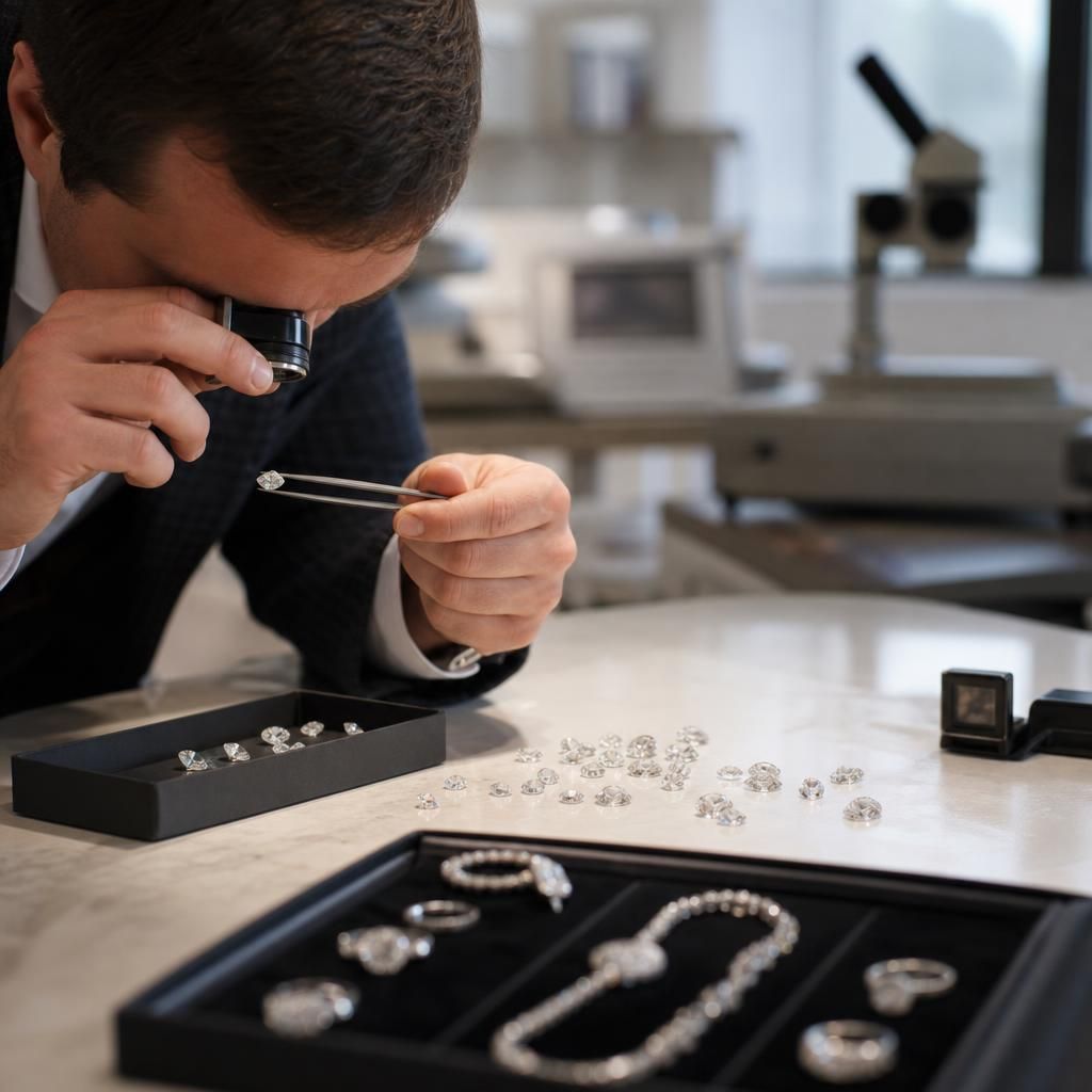 What environmental benefits do lab diamonds offer compared to natural diamonds? — Steven Charles Quance, Birmingham Jewellery Quarter