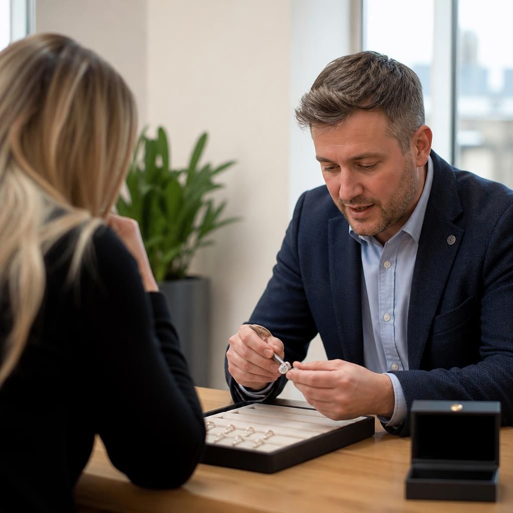 Engagement Rings — Steven Charles Quance, Birmingham Jewellery Quarter