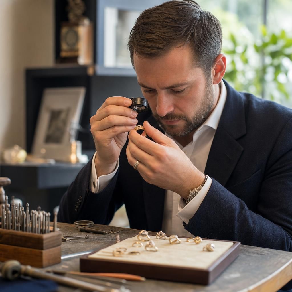 Proven Craftsmanship and Expert Evaluation — Steven Charles Quance, Birmingham Jewellery Quarter