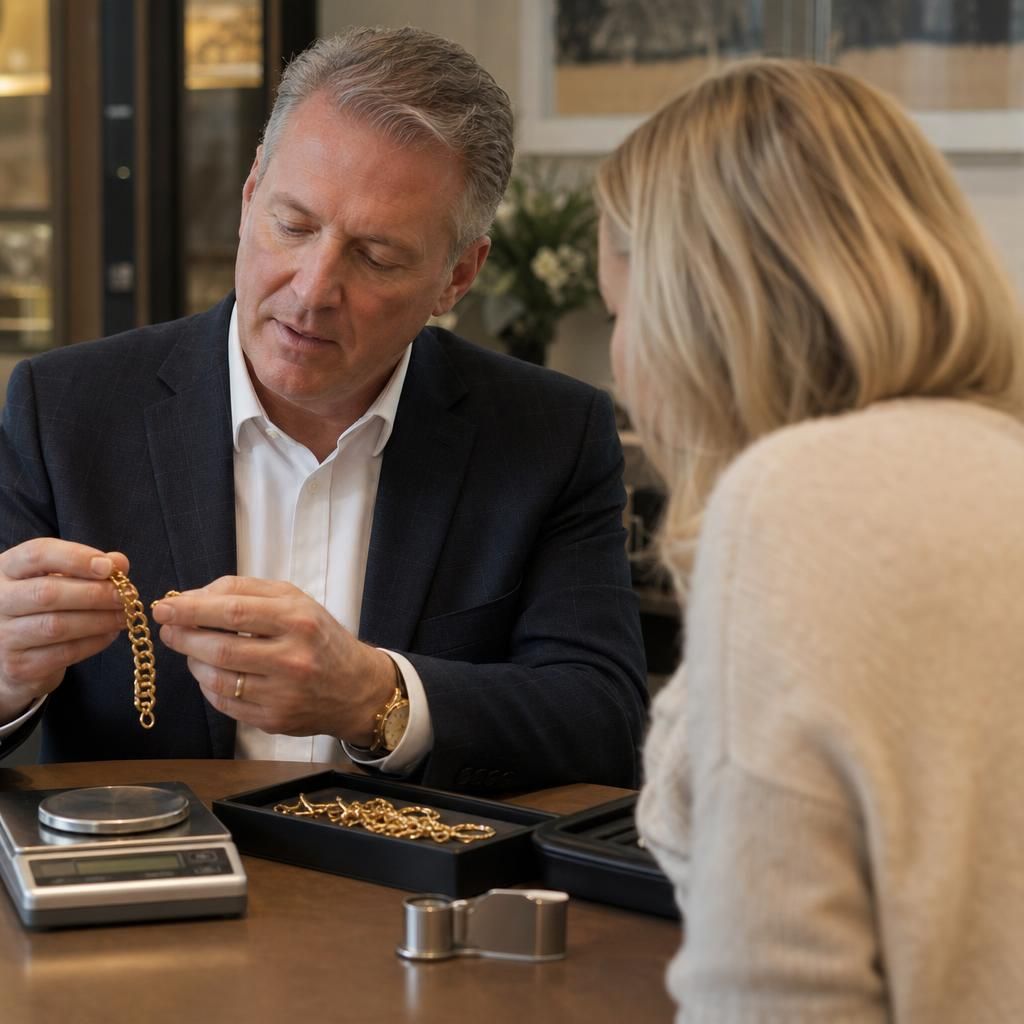 Recycling Gold from Outdated Designs — Steven Charles Quance, Birmingham Jewellery Quarter