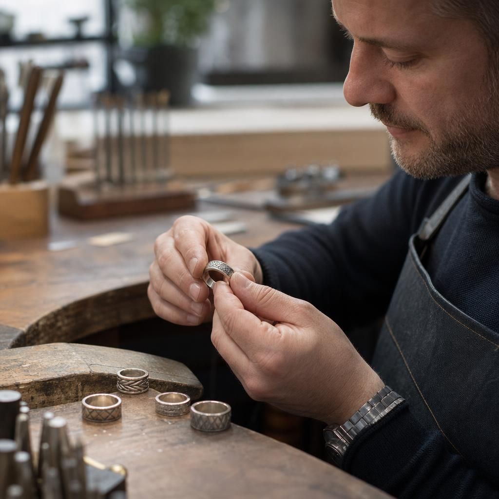 Symbol of Commitment — Steven Charles Quance, Birmingham Jewellery Quarter