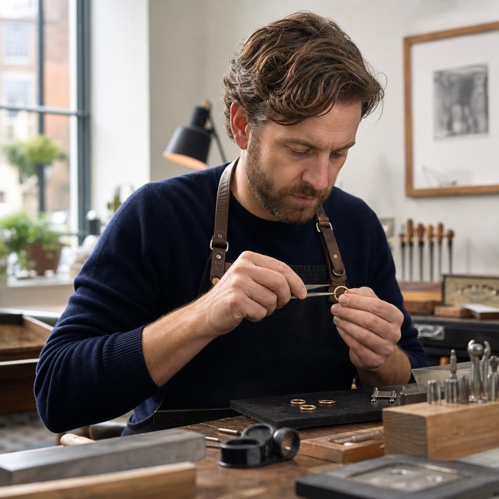 Classic Gold Bands — Steven Charles Quance, Birmingham Jewellery Quarter