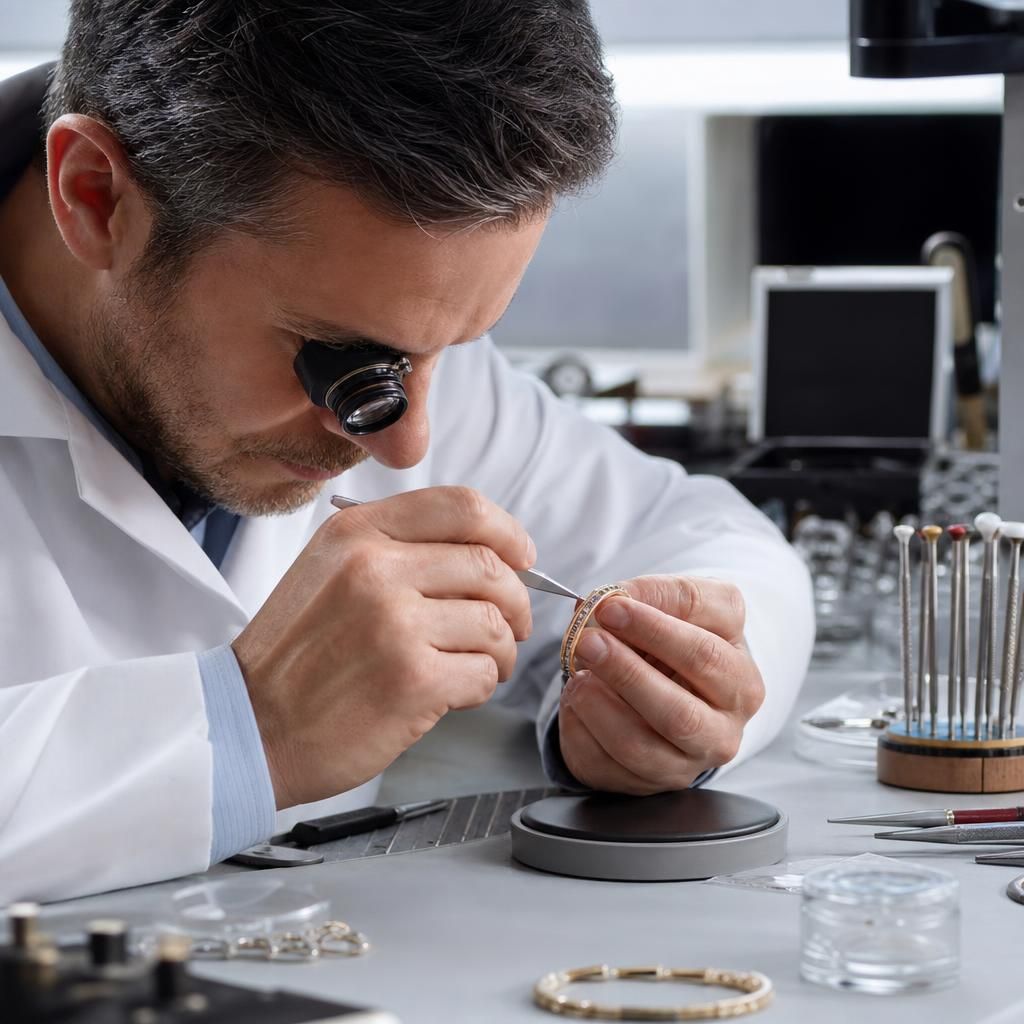 What is the importance of regular maintenance for ensuring the longevity and appearance of fine jewellery? — Steven Charles Quance, Birmingham Jewellery Quarter