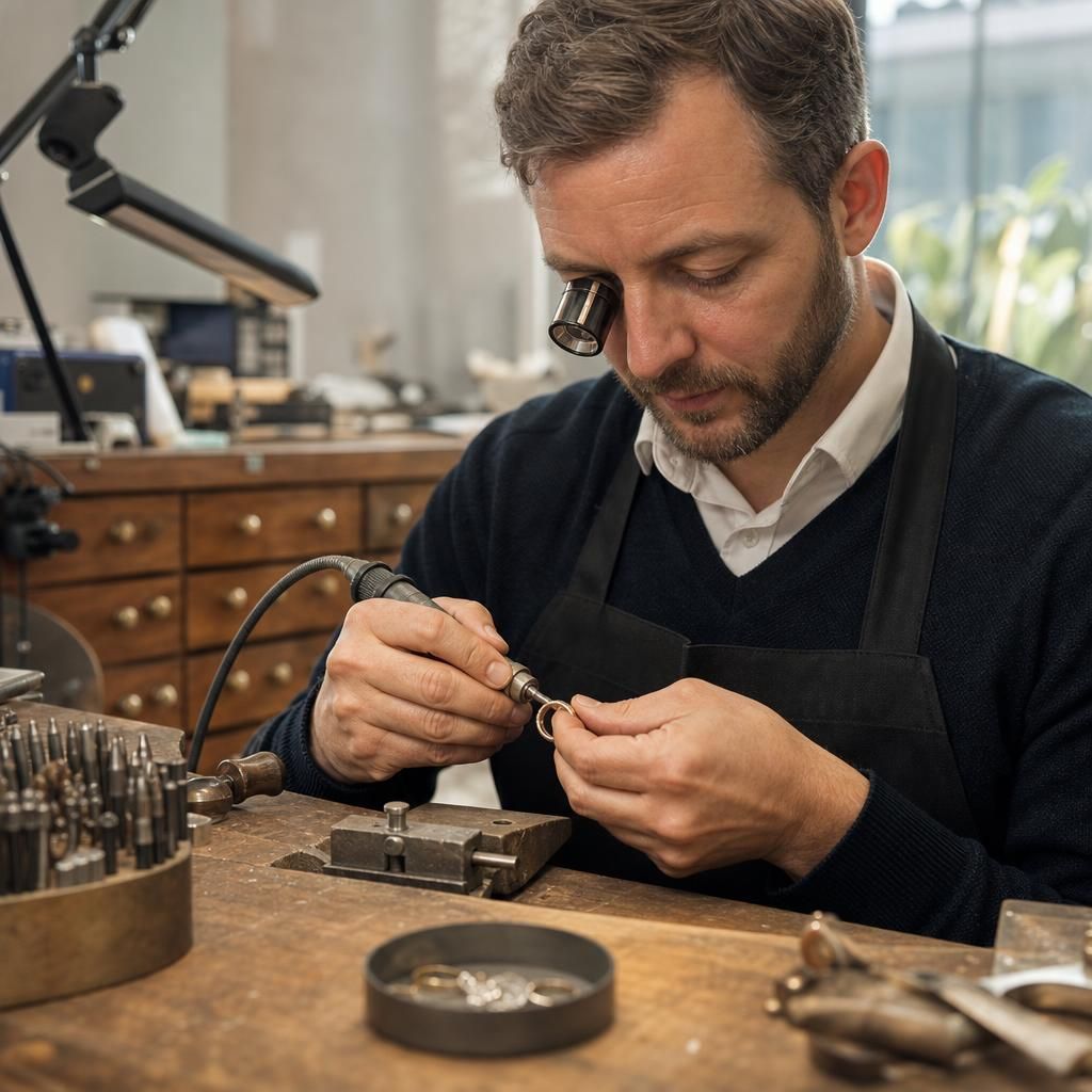 Expert Craftsmanship — Steven Charles Quance, Birmingham Jewellery Quarter