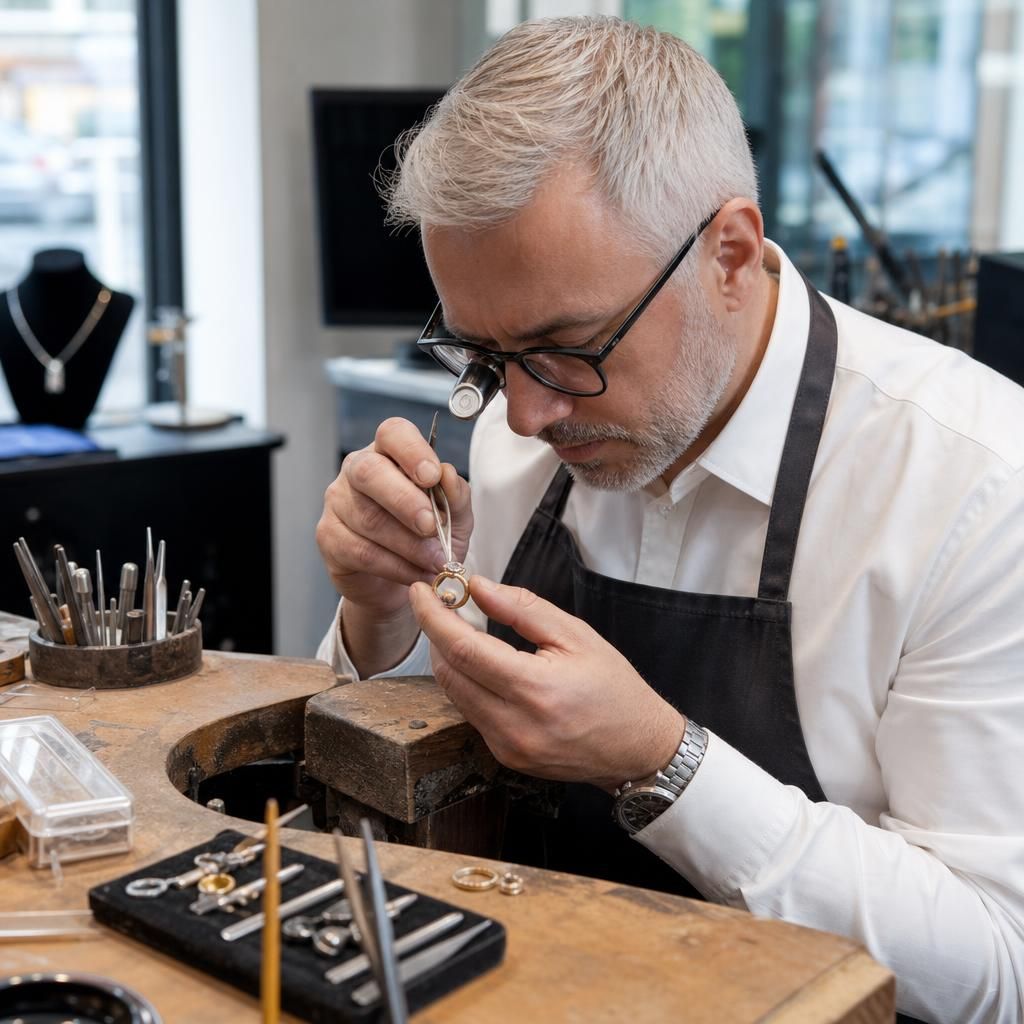 Precise Gemstone Replacement — Steven Charles Quance, Birmingham Jewellery Quarter