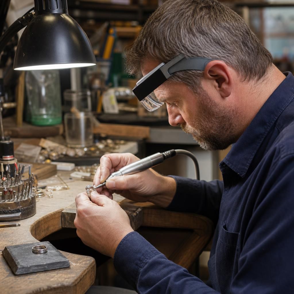 Precise Ring Resizing — Steven Charles Quance, Birmingham Jewellery Quarter