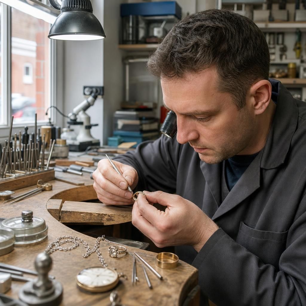 How long does jewellery repair take in Birmingham? — Steven Charles Quance, Birmingham Jewellery Quarter