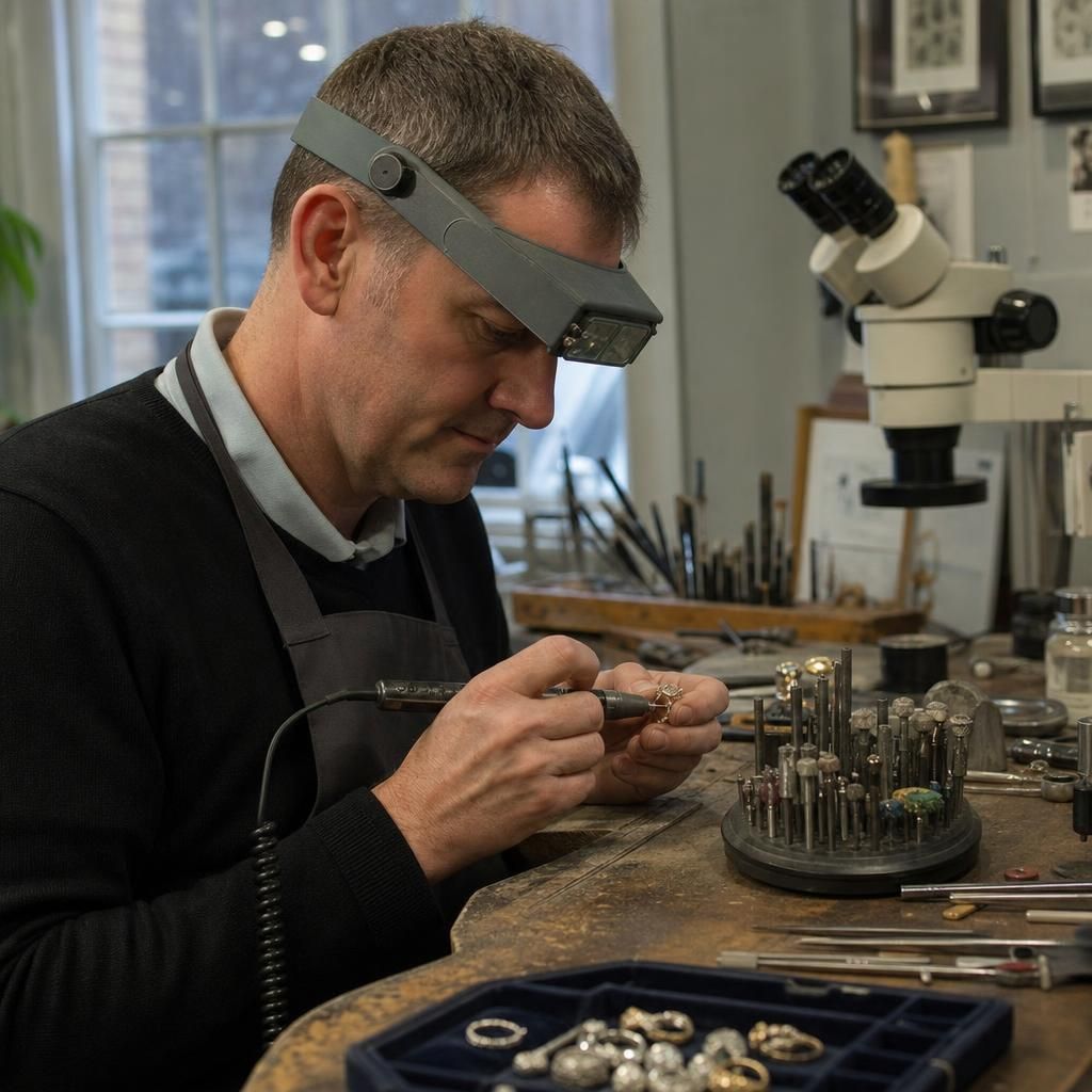 Should I consider professional aftercare services for used fine jewellery? — Steven Charles Quance, Birmingham Jewellery Quarter