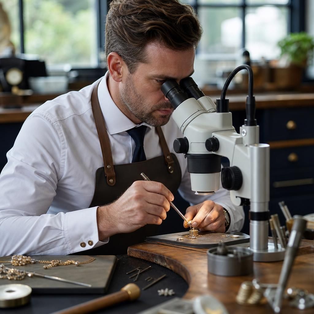 Expert Craftsmanship — Steven Charles Quance, Birmingham Jewellery Quarter