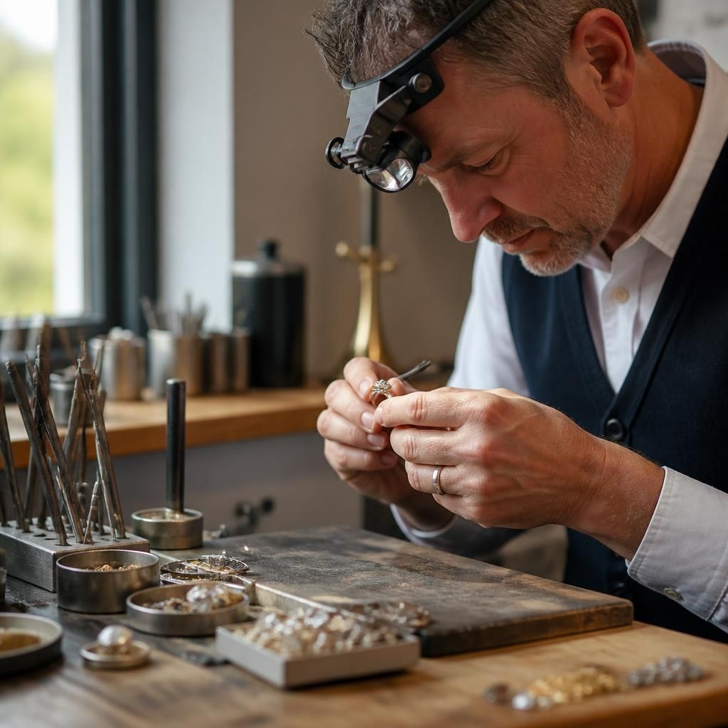 Commitment to Quality Materials — Steven Charles Quance, Birmingham Jewellery Quarter