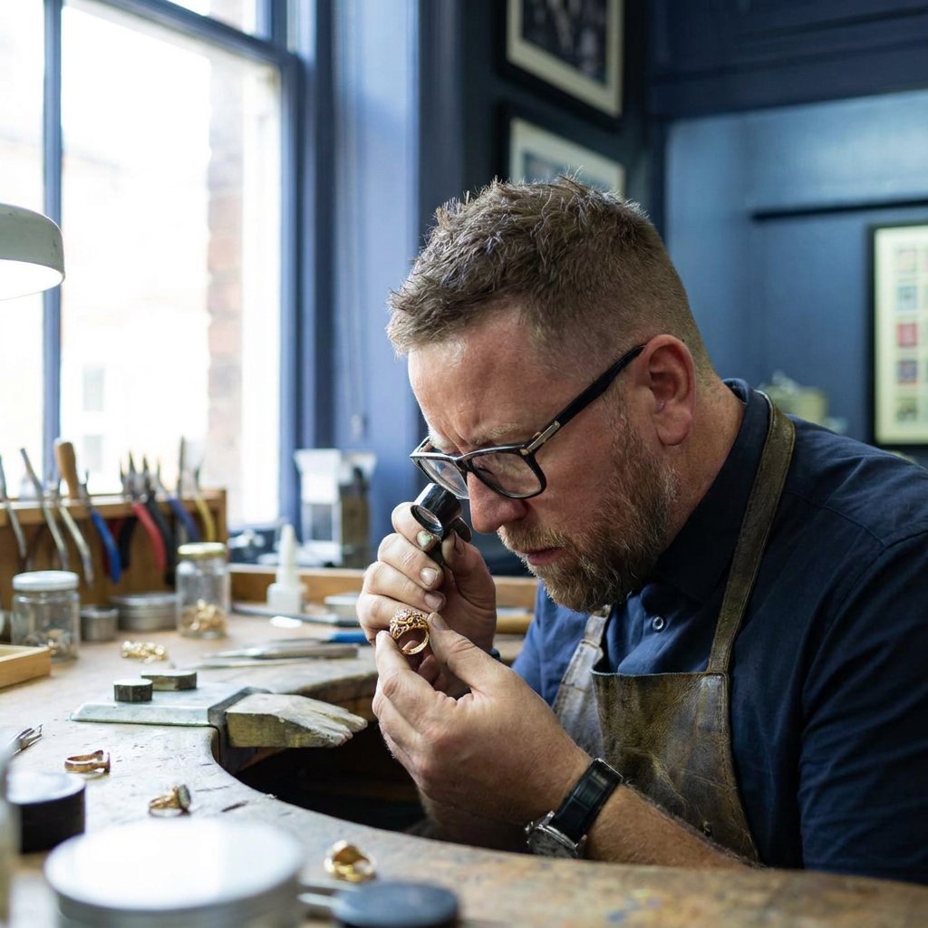 Expert Craftsmanship — Steven Charles Quance, Birmingham Jewellery Quarter