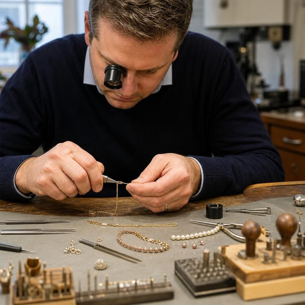 Clasp Replacement and Repair — Steven Charles Quance, Birmingham Jewellery Quarter