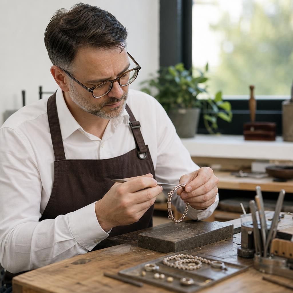 Exquisite Craftsmanship for Lasting Bracelet Beauty — Steven Charles Quance, Birmingham Jewellery Quarter