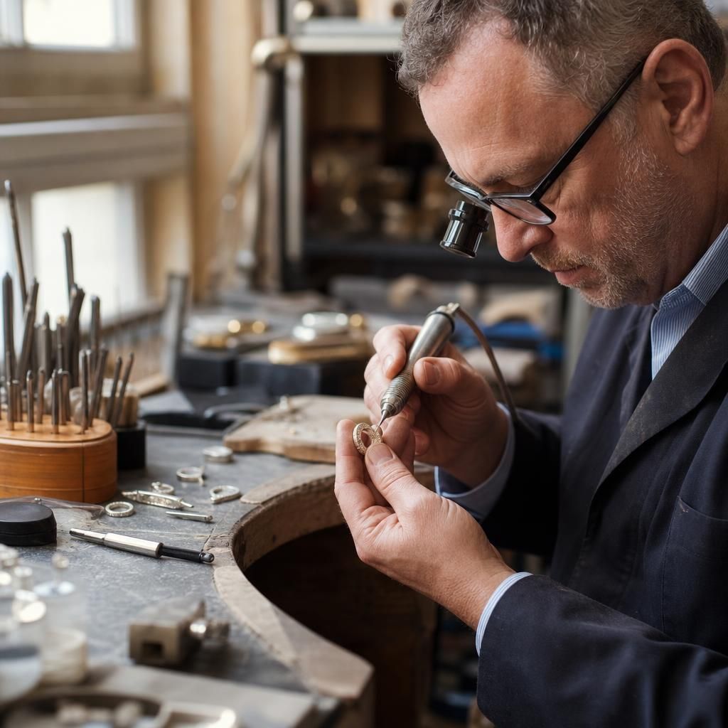 Expert Craftsmanship for Your Custom Engraved Jewellery and Repairs — Steven Charles Quance, Birmingham Jewellery Quarter