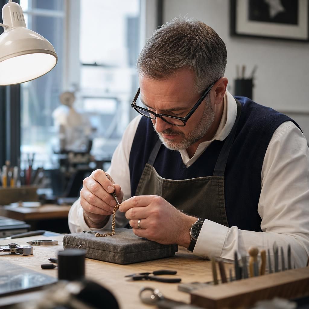 Tailored Attention to Detail — Steven Charles Quance, Birmingham Jewellery Quarter