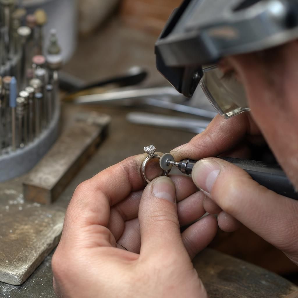 Precise Sizing for Comfort and Security — Steven Charles Quance, Birmingham Jewellery Quarter