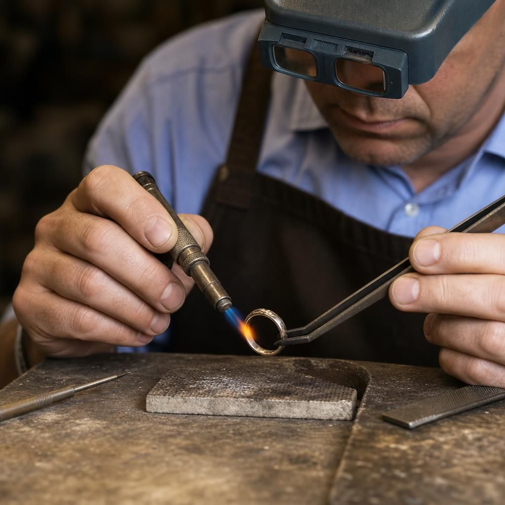 How can I know the right size for ring resizing? — Steven Charles Quance, Birmingham Jewellery Quarter