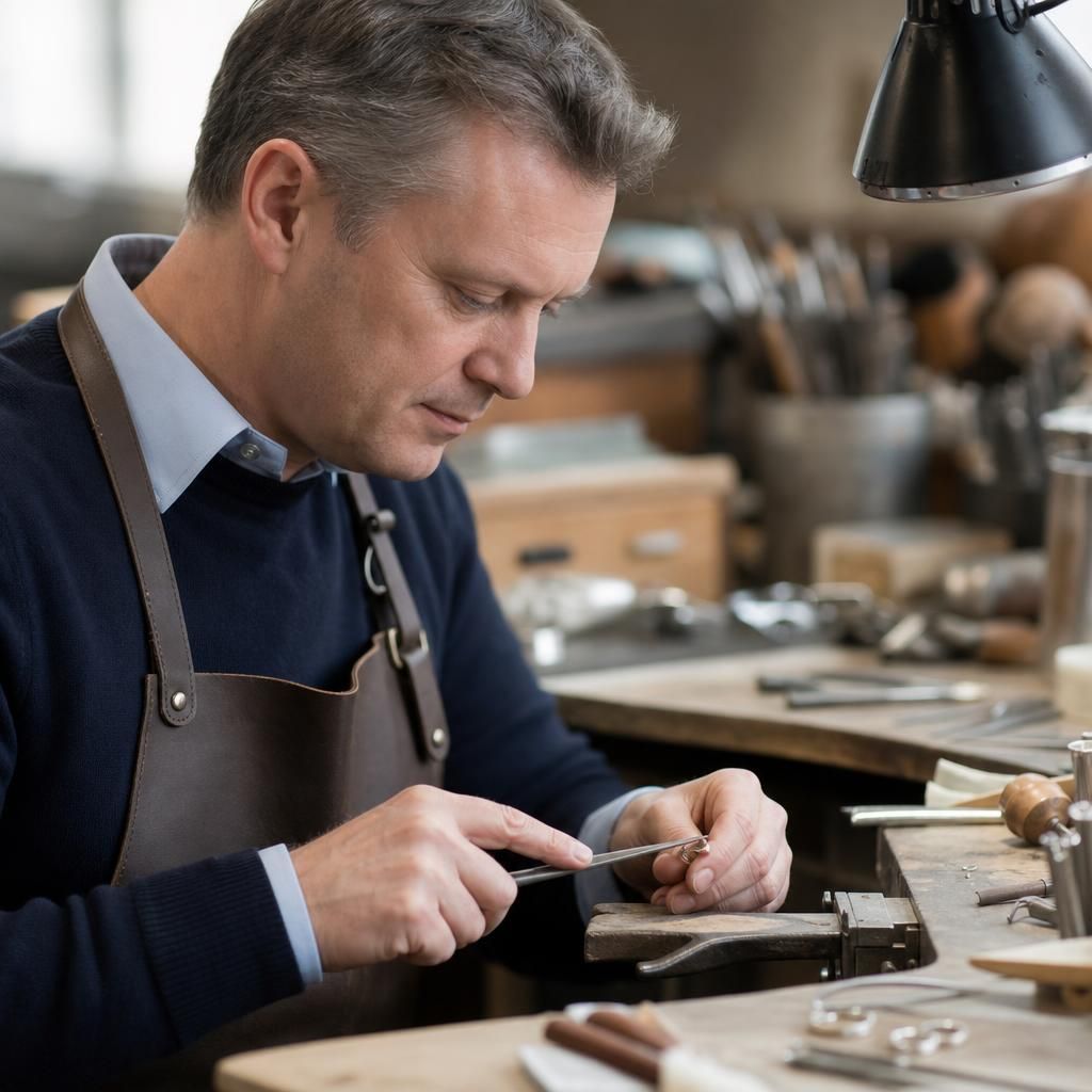 Expert Craftsmanship — Steven Charles Quance, Birmingham Jewellery Quarter