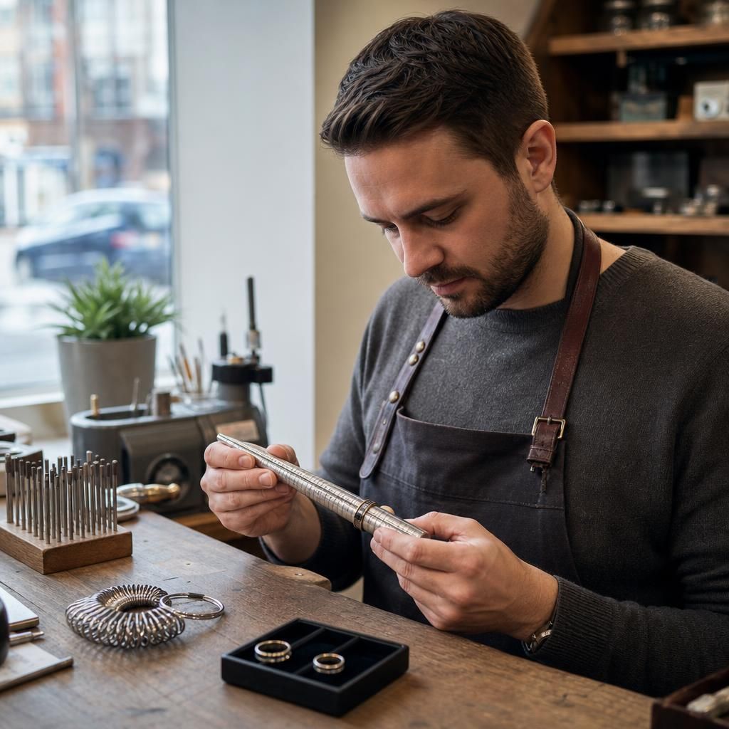 Focus on Ethically Sourced Materials — Steven Charles Quance, Birmingham Jewellery Quarter