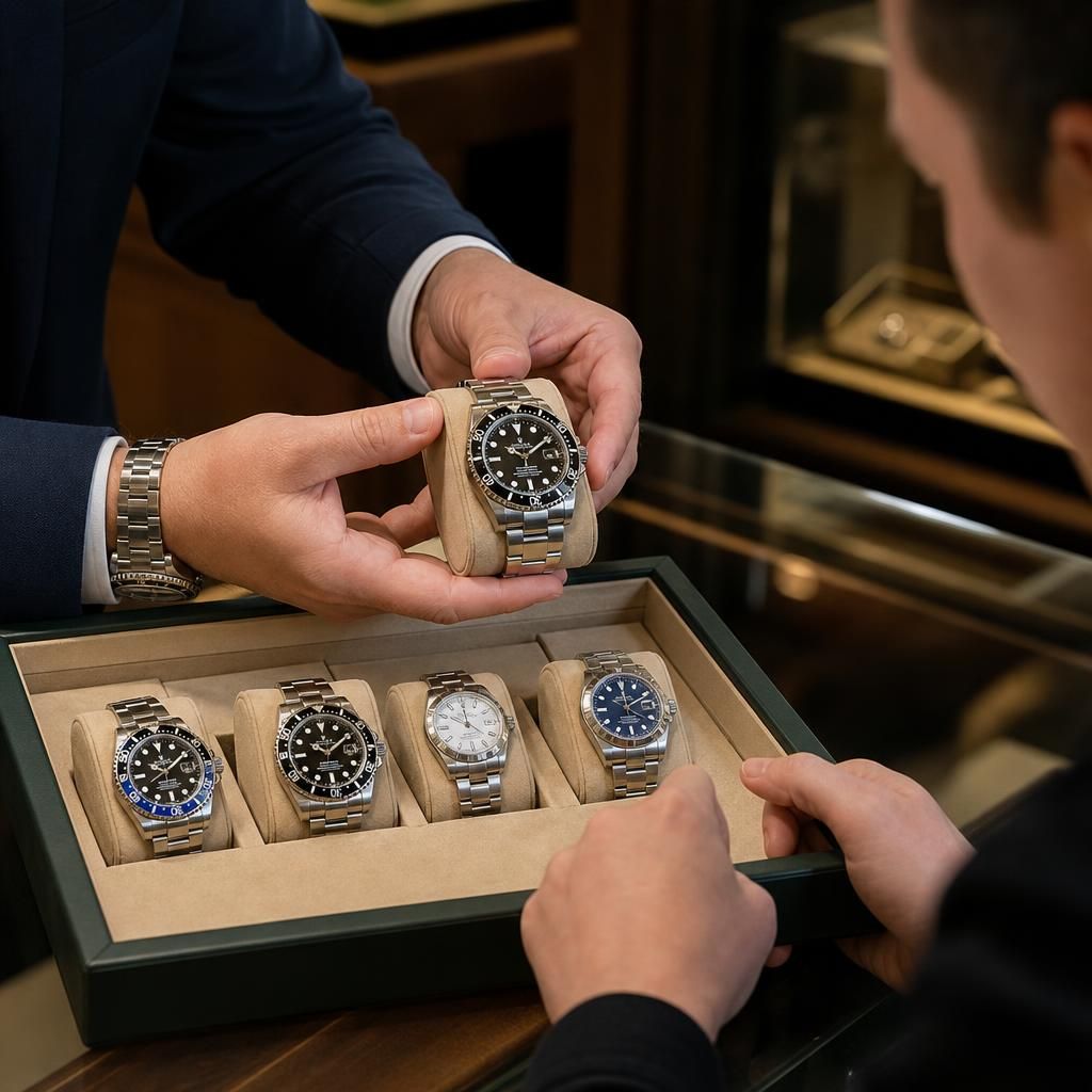 Are there benefits to buying a used Rolex from a specialised jeweller in Birmingham? — Steven Charles Quance, Birmingham Jewellery Quarter
