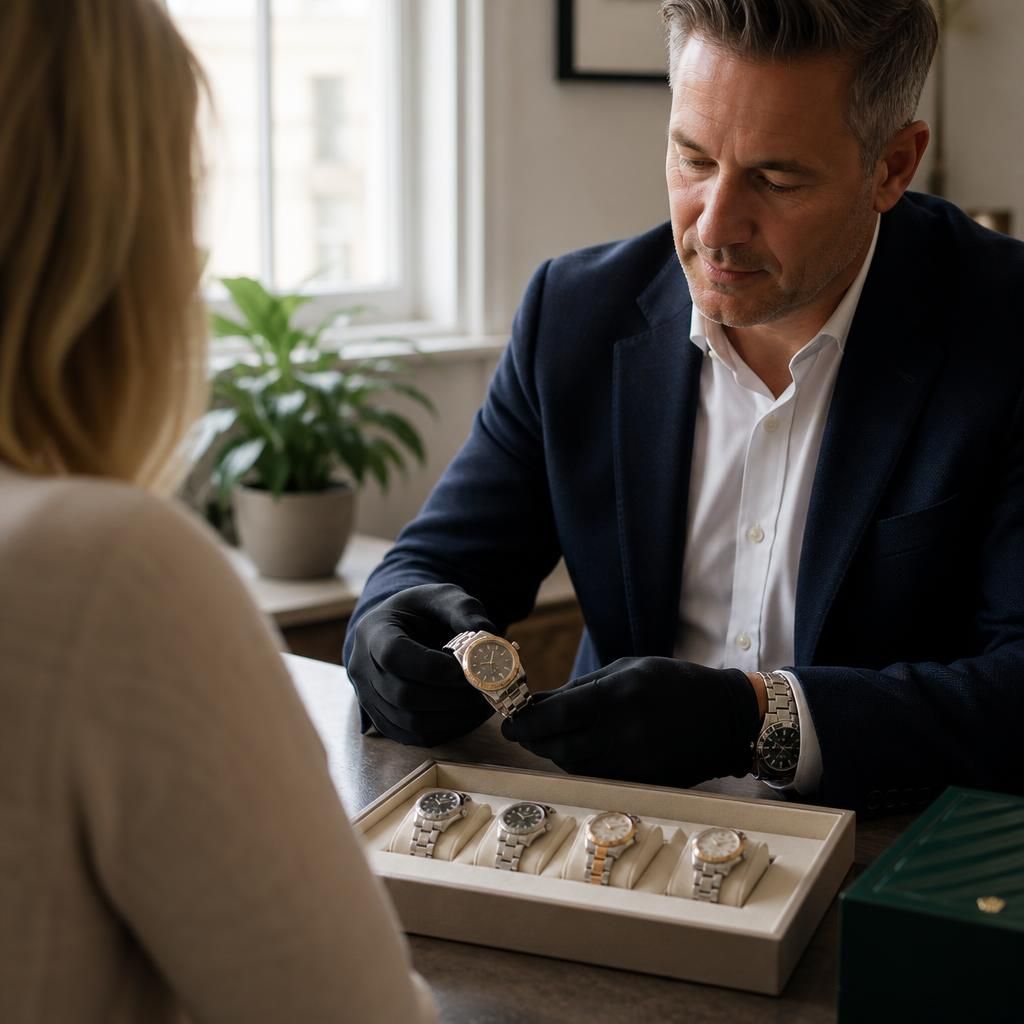 Schedule Your Rolex Consultation — Steven Charles Quance, Birmingham Jewellery Quarter