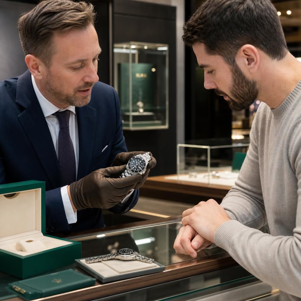 What benefits does buying a certified preowned Rolex from an authorised dealer offer? — Steven Charles Quance, Birmingham Jewellery Quarter