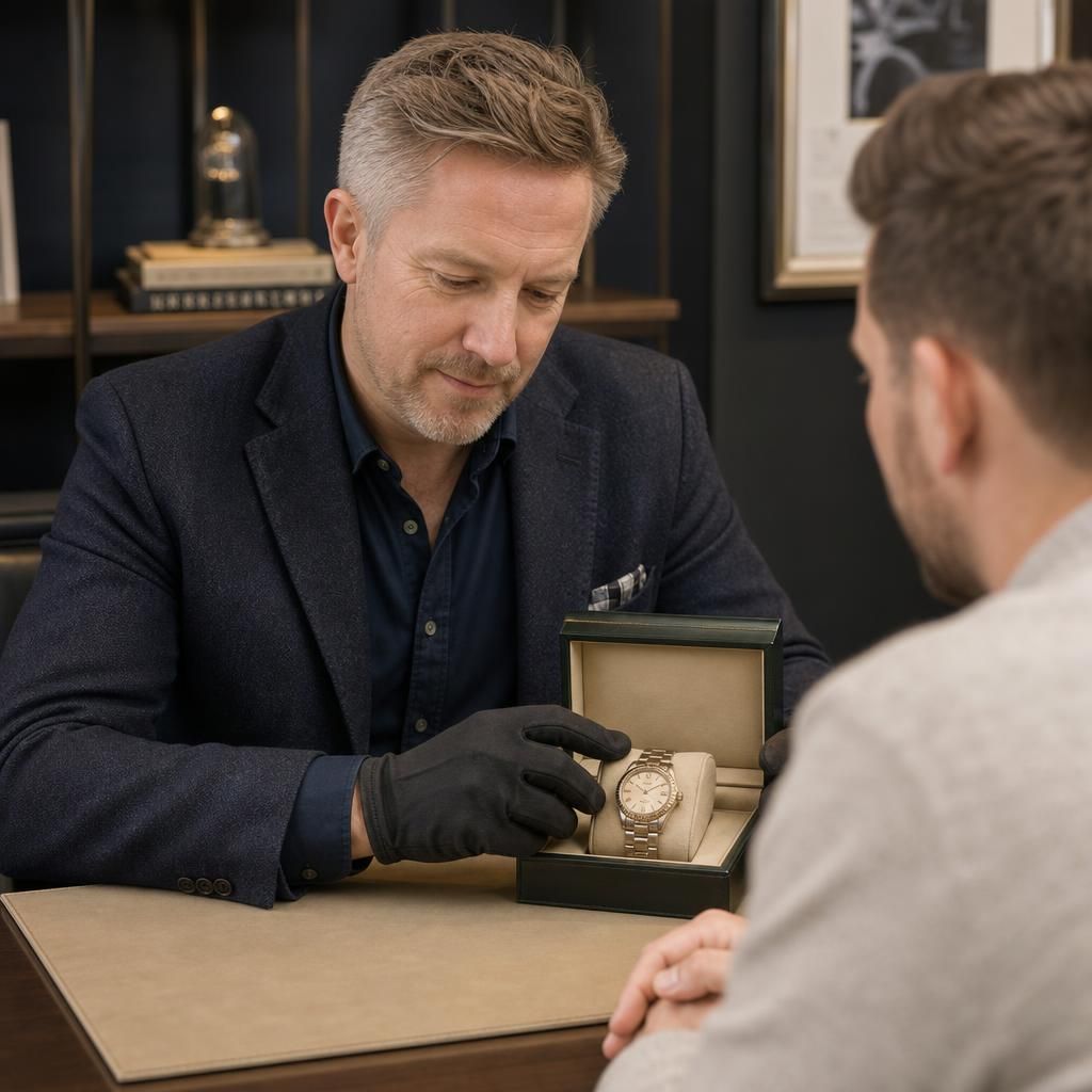 Verified Authenticity — Steven Charles Quance, Birmingham Jewellery Quarter