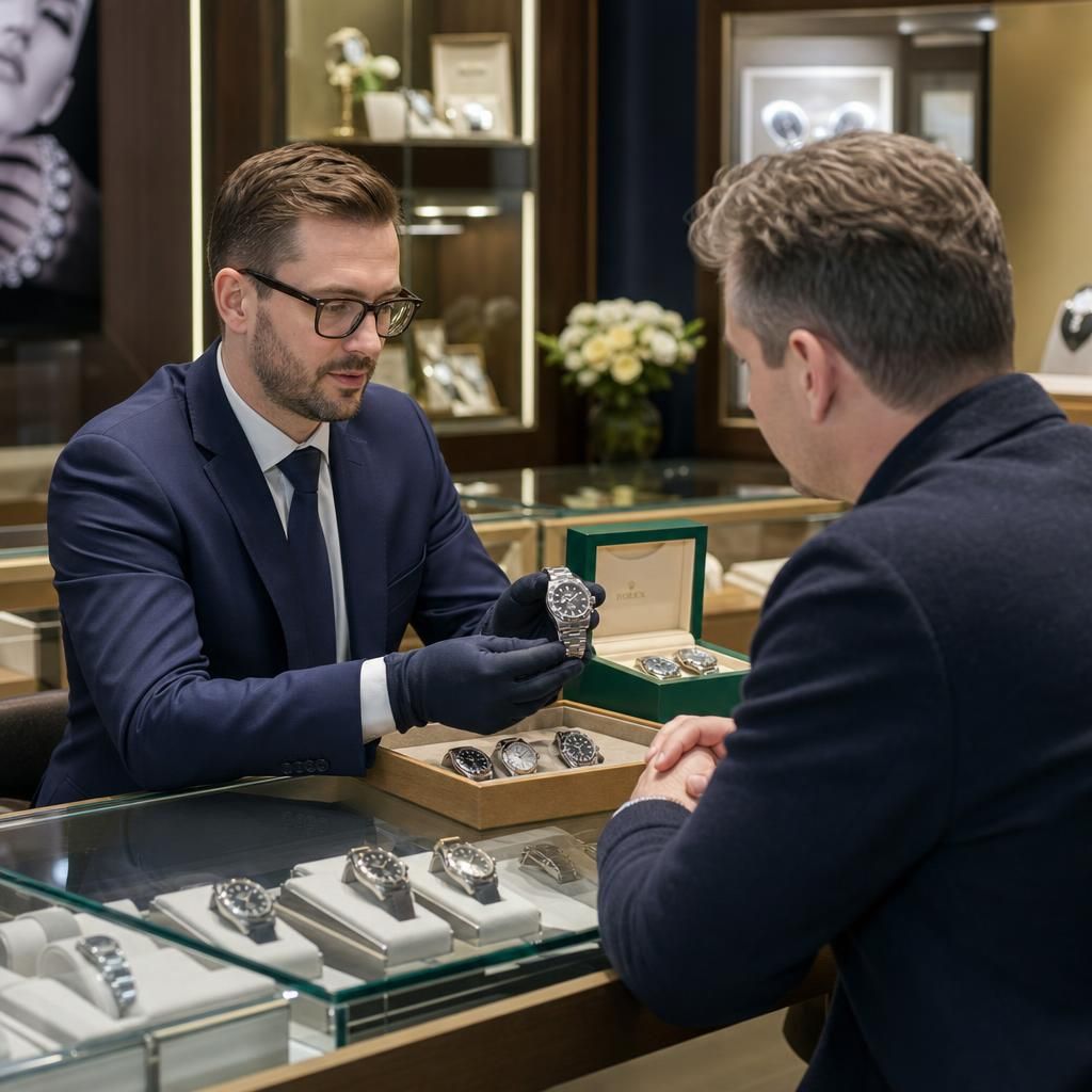 Alleviating Concerns About Buying a Certified Preowned Rolex — Steven Charles Quance, Birmingham Jewellery Quarter