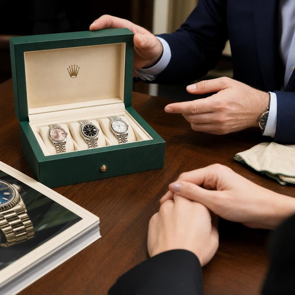 Addressing Concerns About Purchasing Pre-Owned Rolex Watches — Steven Charles Quance, Birmingham Jewellery Quarter