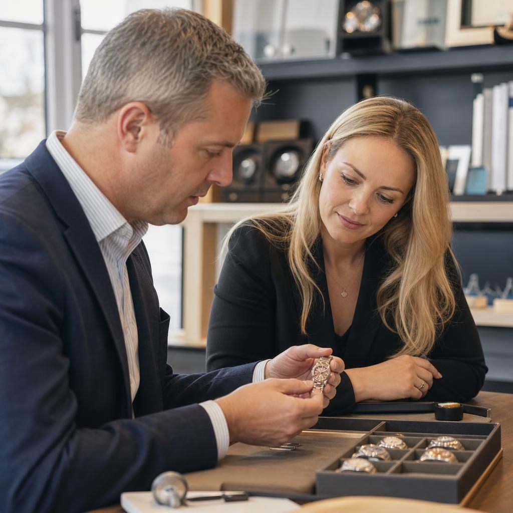 Schedule Your Personalised Rolex Consultation — Steven Charles Quance, Birmingham Jewellery Quarter
