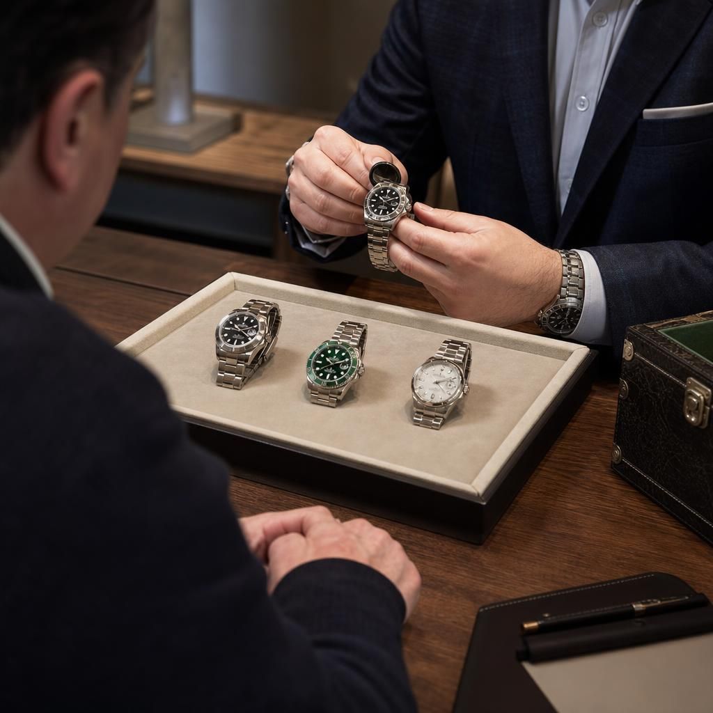 What is the best way to prepare my second hand Rolex for sale? — Steven Charles Quance, Birmingham Jewellery Quarter