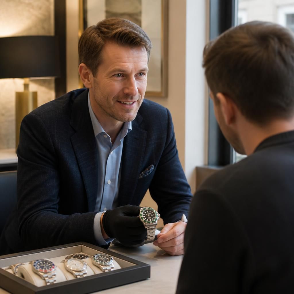 Schedule Your Rolex Valuation Appointment — Steven Charles Quance, Birmingham Jewellery Quarter