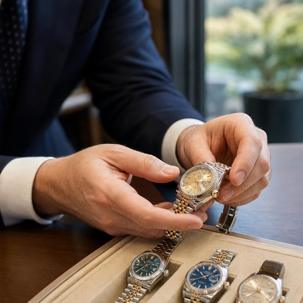 Understanding the Quality and Assurance of Pre-Owned Rolex Datejust Watches — Steven Charles Quance, Birmingham Jewellery Quarter