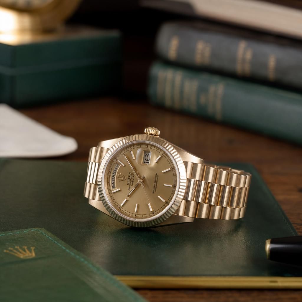 Reassuring Advice for Buying a Used Rolex Day-Date — Steven Charles Quance, Birmingham Jewellery Quarter