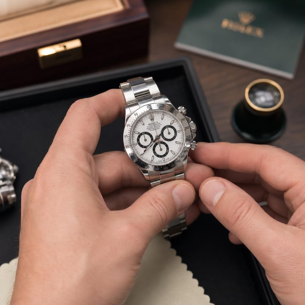 Answering Common Questions About the Rolex Daytona — Steven Charles Quance, Birmingham Jewellery Quarter
