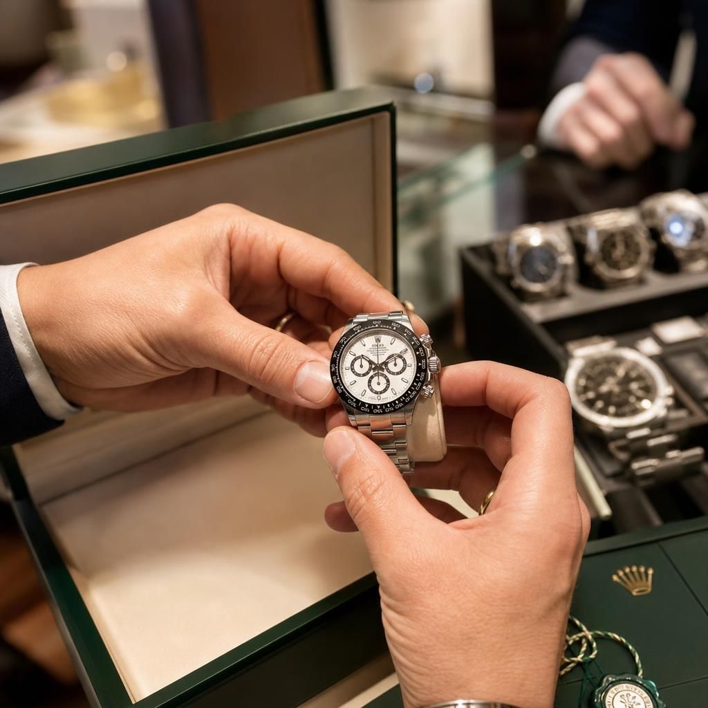 Ensuring Confidence When Purchasing a Pre-Owned Rolex Daytona — Steven Charles Quance, Birmingham Jewellery Quarter