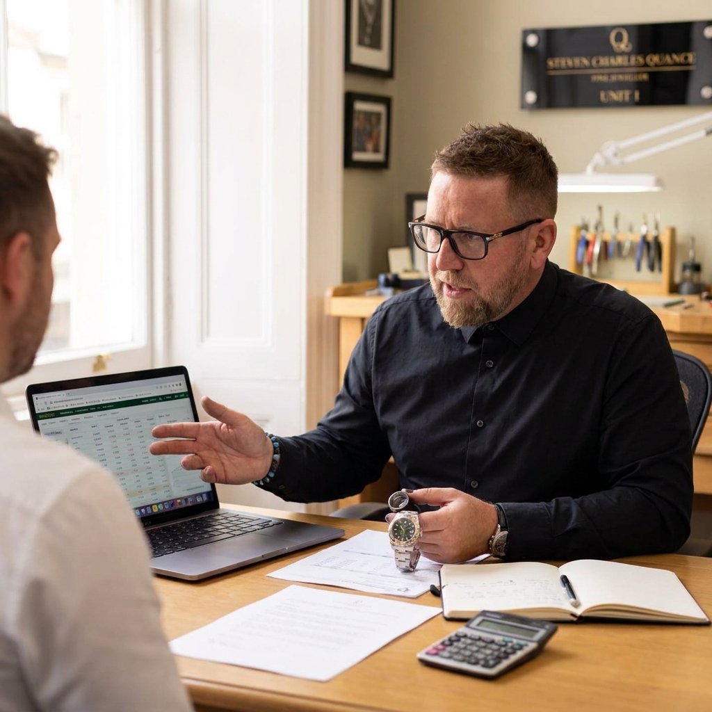 Schedule Your Rolex Consultation Today — Steven Charles Quance, Birmingham Jewellery Quarter