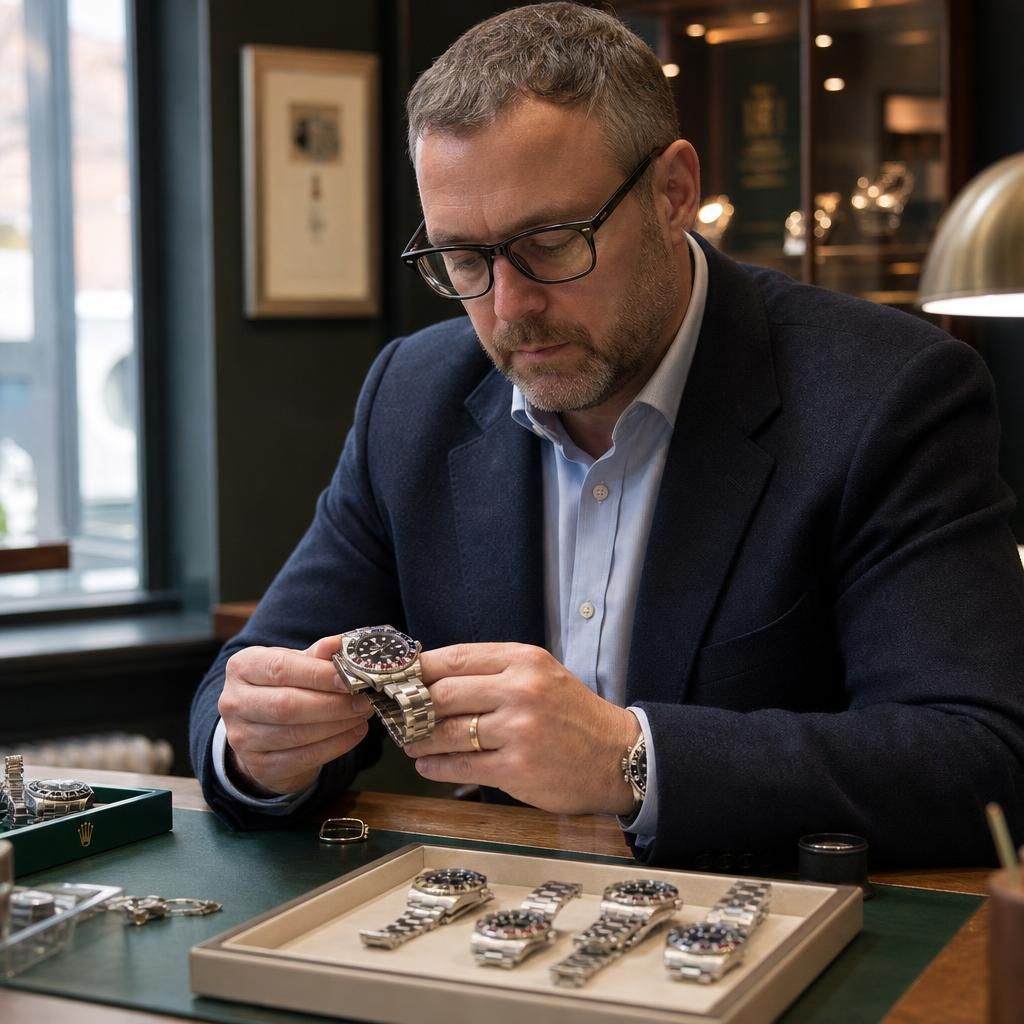 Addressing Concerns About Used Rolex GMT Master II Purchases — Steven Charles Quance, Birmingham Jewellery Quarter