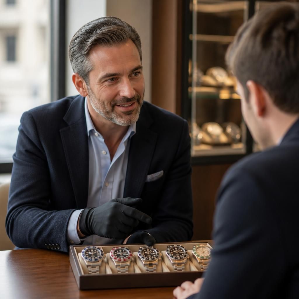 Schedule Your Rolex GMT Master II Consultation Today — Steven Charles Quance, Birmingham Jewellery Quarter