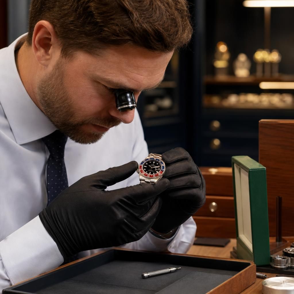 Understanding the Value and Trust in Used Rolex GMT Master II Watches — Steven Charles Quance, Birmingham Jewellery Quarter