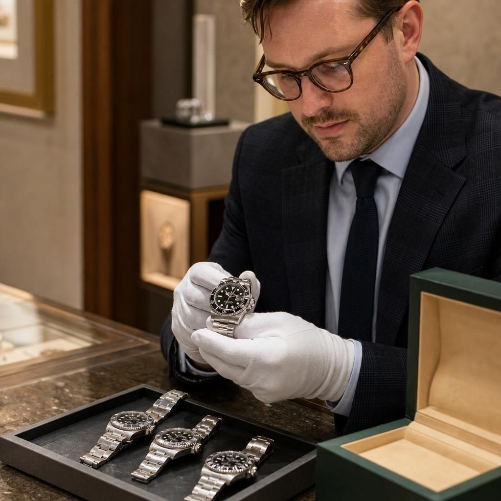What distinguishes a used Rolex Submariner from a Sea-Dweller? — Steven Charles Quance, Birmingham Jewellery Quarter